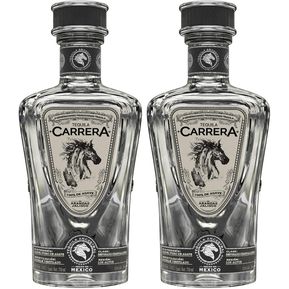 Pack de 2 Tequila Carrera Cristalino 750 ml