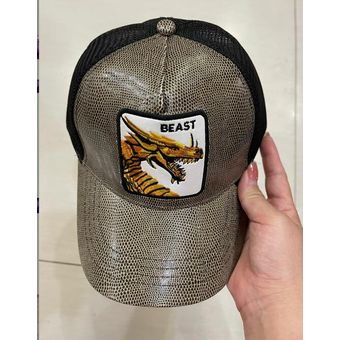 GOORIN BROS-gorra de béisbol bordada con animales es malla bordada 