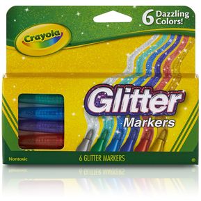 Marcadores Glitter Crayola 58-8629