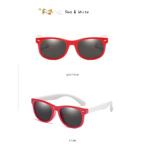 Gafas de Sol para niños rojo blanco