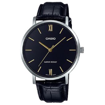 Reloj hombre best sale cuero negro