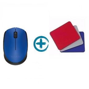 Mouse Logitech M170 Azul + Mousepad de Regalo!