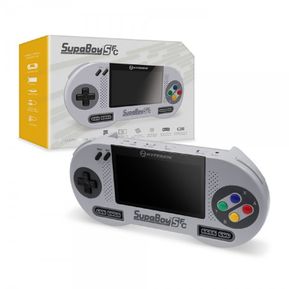 SupaBoy SFC Consola Portatil Para SNES Super Famicom Hyperkin-Gris