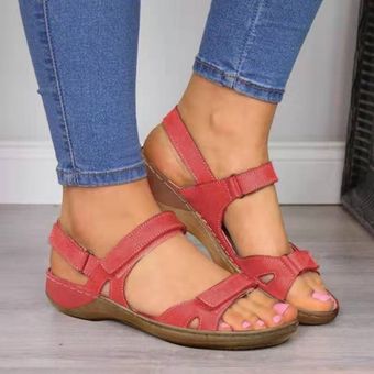 Sandalias Planas De Punta Abierta Para Mujer Zapatos Informales sandalias 