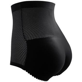Bragas con Control de barriga para mujer pantalones cortos de cintu 