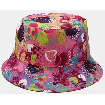 #10 Sombrero de pescador hip hop para adultos,gorra de pescador con estampado,informal,Unisex,algodón,Panamá 
