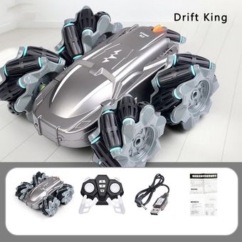 Drift King Stunt Coche de carga inalámbrico Control remoto corredero de juguete eléctrico 