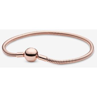 Akiyama 925 Pulsera De Plata Esterlina Cadena De Serpiente T 