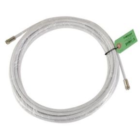 Weboost Jumper Coaxial Con Cable Tipo Rg-6 En Color Blanco...