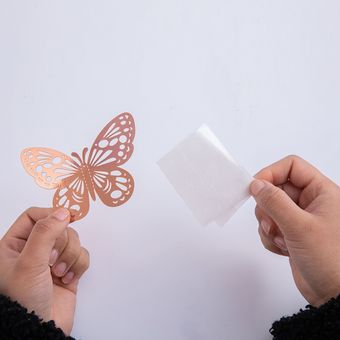 Pegatinas 3D de mariposa para pared San Valentí decoración de boda 