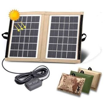  Kit de panel solar plegable portátil, kit de inicio de