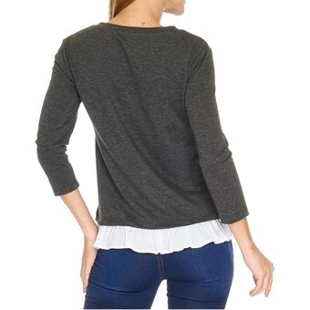 Blusa Moda Casual Mujer Manga Larga