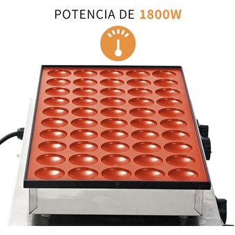 MAQUINA PARA MINI HOTCAKES, 50 PIEZAS