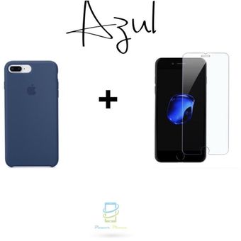 Funda iPhone 14 Plus Silicona Azul tempestad Apple