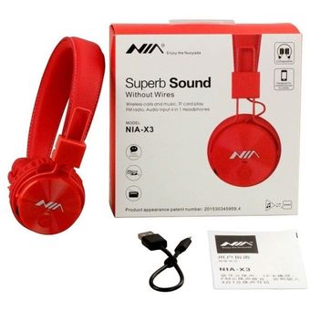 Audifonos nia x3 new arrivals