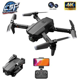 #4k dualcamera box 1b XT6 Drone de doble lente 4k profesional de alta definición de fotografía aérea de flujo óptico de altura fija RC aviones juguetes para niños 