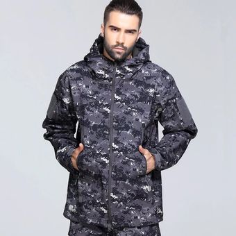 #khaki Chaquetas de senderismo militares,abrigo táctico,Softshell,C 