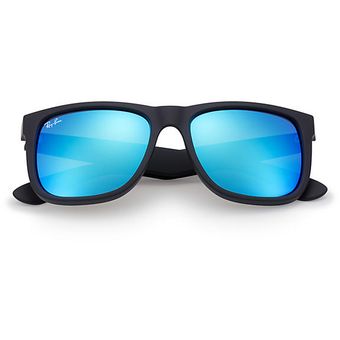 Gafas ray ban espejo azul hot sale