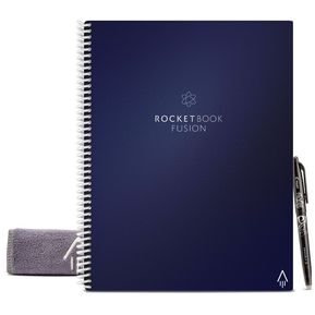 Cuaderno Inteligente Rocketbook Fusion 7 Plantillas Carta, A...