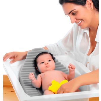 Espuma Bañera Bebe Antideslizante Ergonomica Confortable