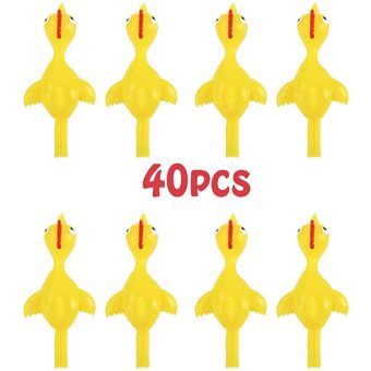 40pcs Catapulta turquía tricky fun toy catapult chick 