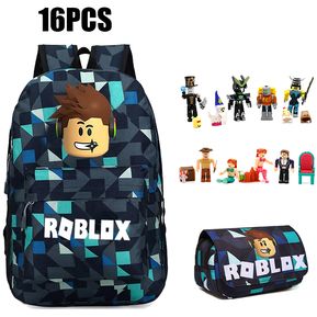 Mochilas escolares Roblox estuches para lápices adornos