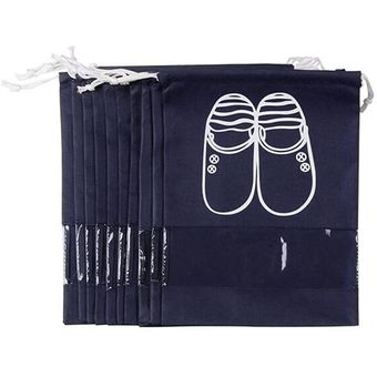 Paquete de 10 bolsas organizadoras de zapatos de viaje Paquete de 10 bolsas organizadoras de zapatos de viaje