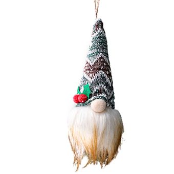 Navidad Gnome Muñeca de pie adornos de felpa Decoración de vacaciones 
