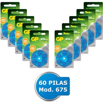 300 pilas azules para audífonos (675) - Audio [Packs]