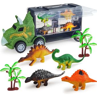 Camión Transportador Con 6 Dinosaurios Jurassic Dino World Junglatoys |  Linio Colombia - GE063TB03D3WRLCO