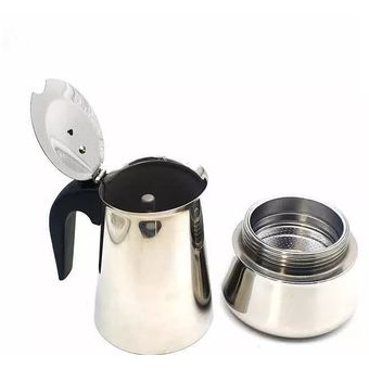 GENERICO Cafetera Italiana Acero Inoxidable 6 Tazas Cocina Tetera