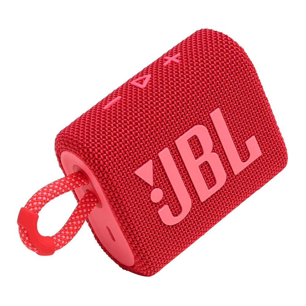 Bocina Altavoz Portátil JBL GO 3 Impermeable Bluetooth IP67 Roja