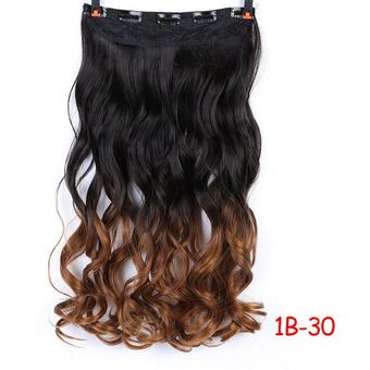 Extensiones De Cabello Rizado Largo Para Mujer Extensiones De Cabello Sintetico Piezas Falsas De Cabello Ombre Dorado Negro Resistentes Al Calor Para Uso Diario 7245 1bi30 Linio Mexico Ge598hb0hyu0glmx