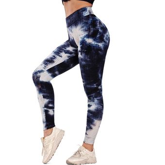 Pantalones de yoga de cintura alta para mujer Control de la abdanza adelgazante Leggings de botín Entrenamiento 