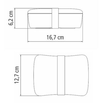 Topper Contenedor para Comida Tramontina 61229/040 1L