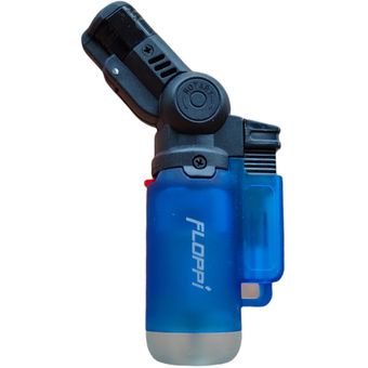 Mini soplete bolsillo llavero recargable+cargador gas butano botella