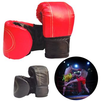 guantes de Kick Boxing para hombres y mujeres,Karate,Muay Thai,lucha libre,Sanda,entrenamiento,equipo de entrenamiento para niños y adultos 