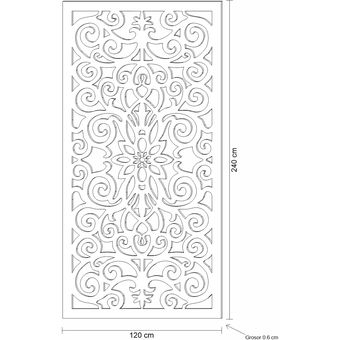 Panel Decorativo Celosia - Para Tu Hogar O Negocio