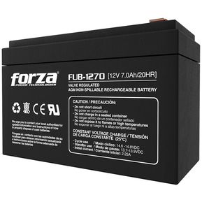 Bateria 12v - 7ah Forza Fub-1270 Upsalarmasrobotica