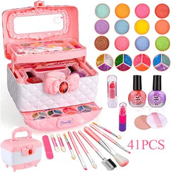 Kit de maquillaje para niños 41PCS para niñas,real lavable | Linio Perú -  OE991TB13JES3LPE