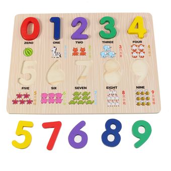 Juguete de aprendizaje temprano Alfabeto Número R 09 Número 