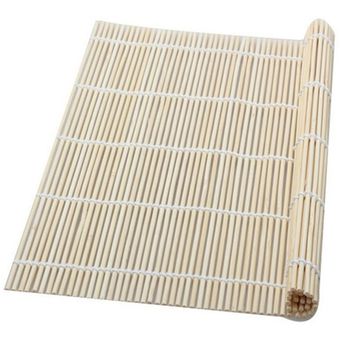De bambú del balanceo tapetes para el sushi de bricolaje Herramientas herramientas de cocina Cooking 