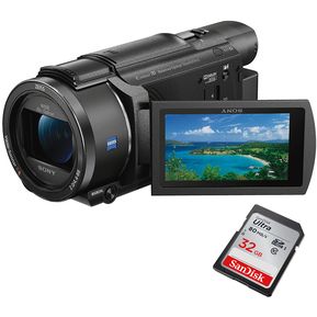 Videocámara Sony FDR-AX53 Handycam 4k Negro
