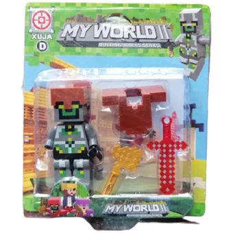 Figuras cheap minecraft falabella