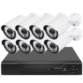 Kit CCTV 8 Cámaras De Seguridad Mas DVR 1080p Full HD Generico