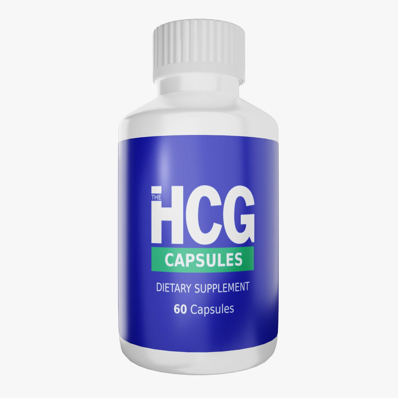 Capsulas  HCG libres de hormona reductivo peso