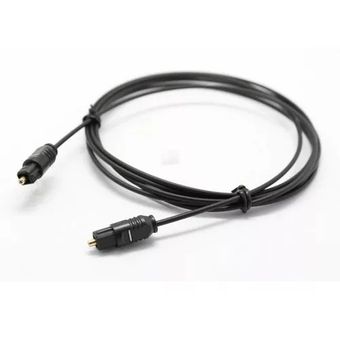 Cable Fibra Óptica Audio 1.8 Mts. Conectores Toslink