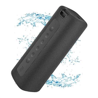 Bocina Bluetooth Xiaomi Mi Portable Resistente A Salpicaduras De 16w Color  Negro