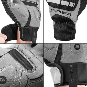 Cycling Bicycle Gloves Touch Screen Thermal Windproof Bike Gloves Keep 