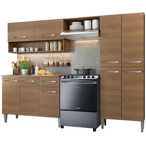 Cocina Integral Madesa Emilly Pop 229 cm Armable